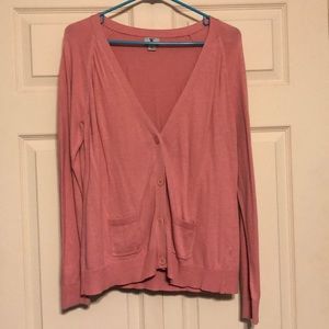 Light pink spring cardigan